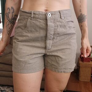 Old Navy Plaid Cotton Shorts Size 12